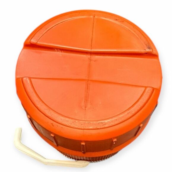 VINTAGE LITTLE SCOTCH JUG Orange & White Insulated Cooler - Picture 7 of 9